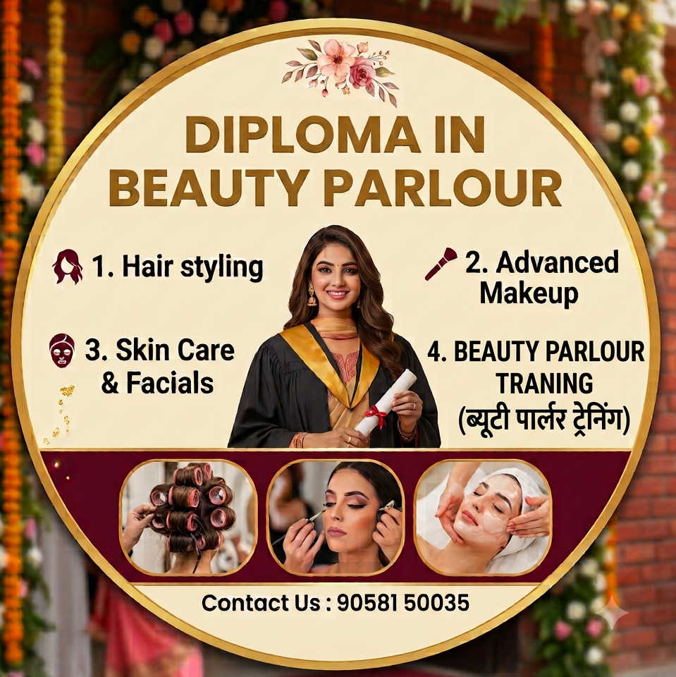 DIPLOMA IN BEAUTY PARLOUR 